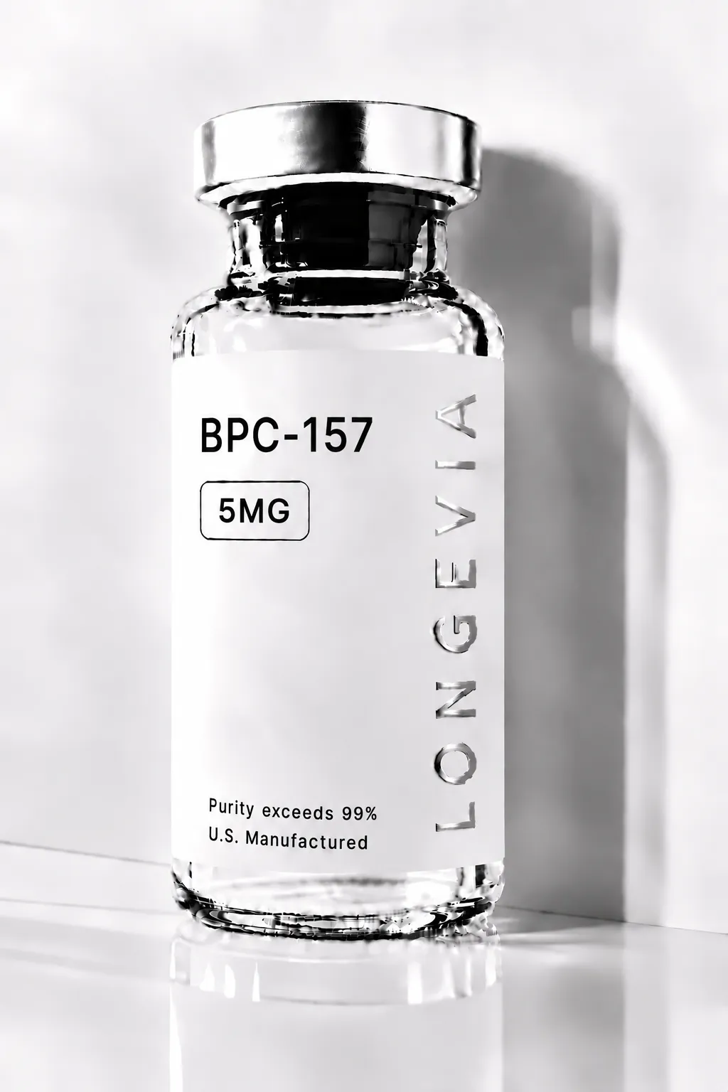 BPC-157 research peptide vial, photo 2 of 2
